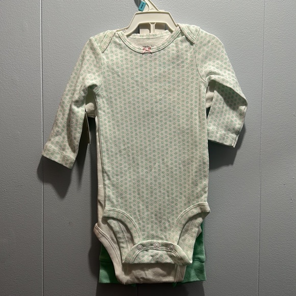 NWT Carter’s Owl Matching Set - 6 mos - 3pcs - onesies and leggings - Picture 5 of 8